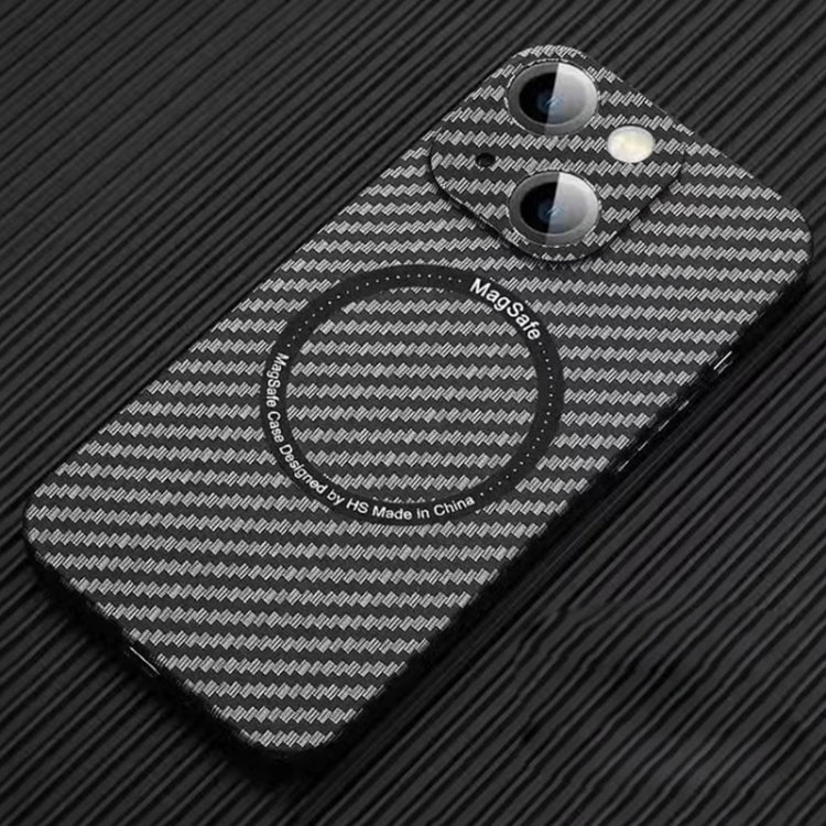 MagSafe Magnetic PC Carbon Fiber Phone Case with Lens Film, For iPhone 13 Pro Max, For iPhone 13 Pro, For iPhone 13, For iPhone 12, For iPhone 12 Pro Max, For iPhone 12 Pro, For iPhone 11 Pro Max, For iPhone 11
