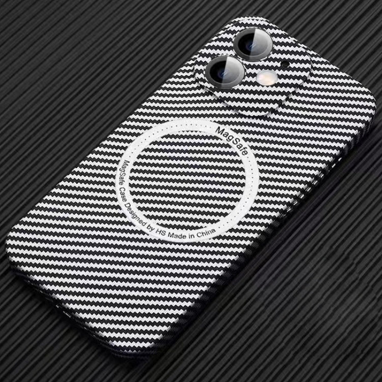 MagSafe Magnetic PC Carbon Fiber Phone Case with Lens Film, For iPhone 13 Pro Max, For iPhone 13 Pro, For iPhone 13, For iPhone 12, For iPhone 12 Pro Max, For iPhone 12 Pro, For iPhone 11 Pro Max, For iPhone 11