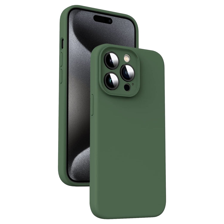 Microfiber Liquid Silicone Shockproof Phone Case, For iPhone 14 Plus, For iPhone 14, For iPhone 14 Pro, For iPhone 14 Pro Max
