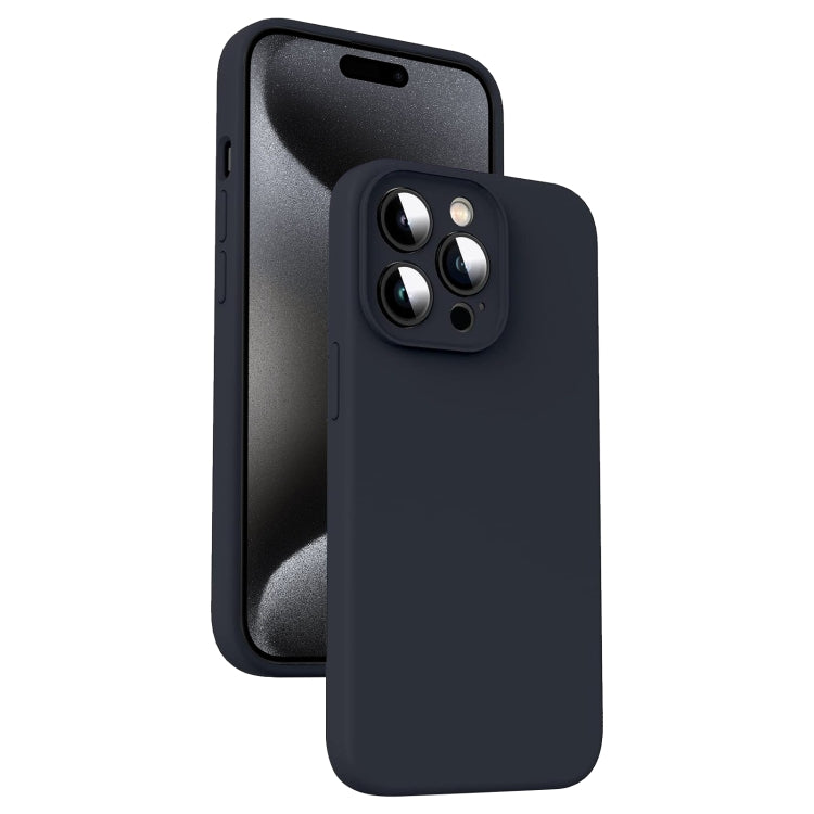 Microfiber Liquid Silicone Shockproof Phone Case, For iPhone 14 Plus, For iPhone 14, For iPhone 14 Pro, For iPhone 14 Pro Max