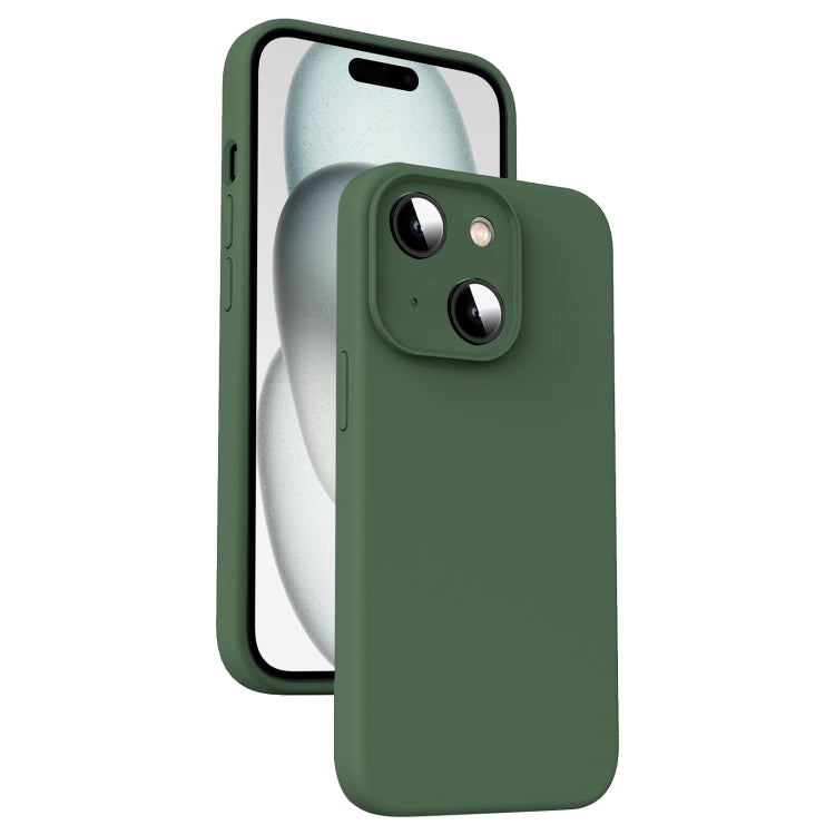 Microfiber Liquid Silicone Shockproof Phone Case, For iPhone 14 Plus, For iPhone 14, For iPhone 14 Pro, For iPhone 14 Pro Max