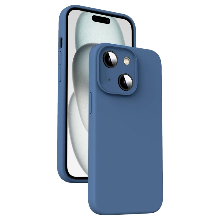 Microfiber Liquid Silicone Shockproof Phone Case, For iPhone 14 Plus, For iPhone 14, For iPhone 14 Pro, For iPhone 14 Pro Max