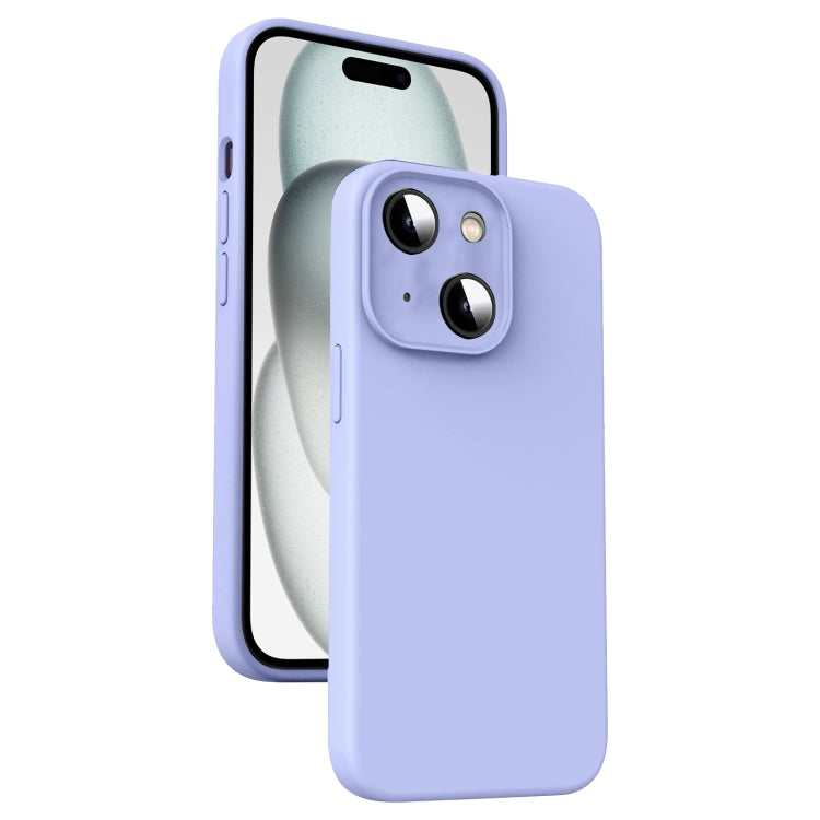Microfiber Liquid Silicone Shockproof Phone Case, For iPhone 14 Plus, For iPhone 14, For iPhone 14 Pro, For iPhone 14 Pro Max