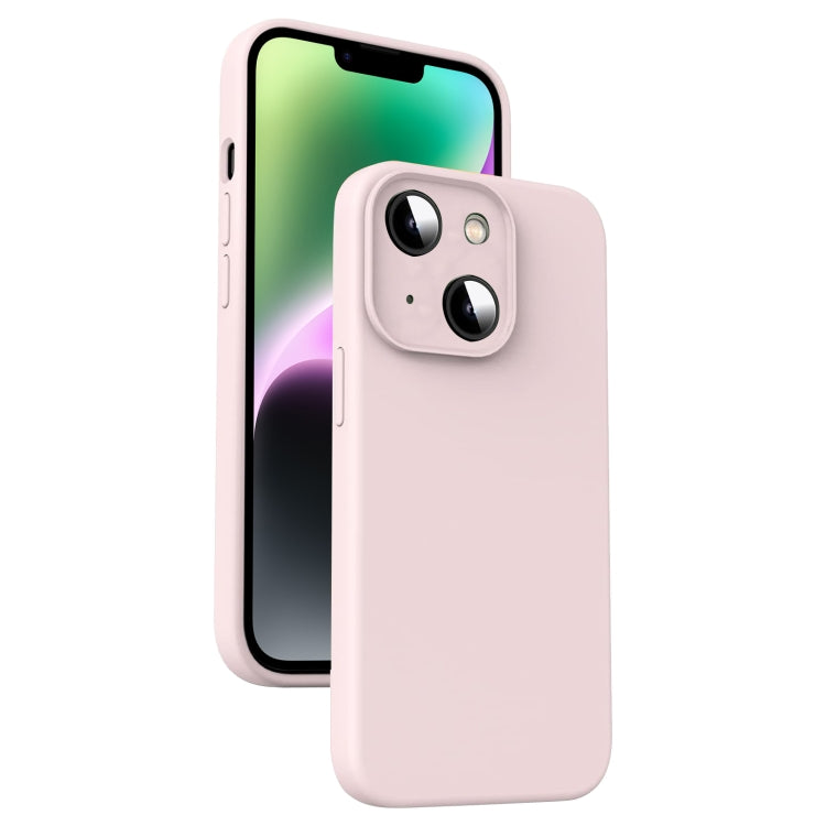 Microfiber Liquid Silicone Shockproof Phone Case, For iPhone 13 Pro Max, For iPhone 13 Pro, For iPhone 13, For iPhone 12