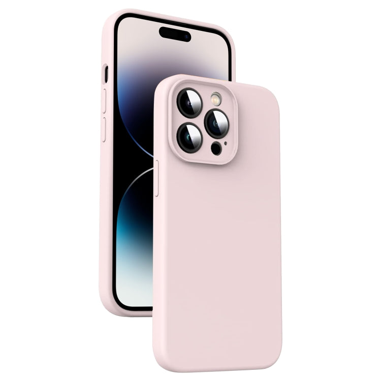 Microfiber Liquid Silicone Shockproof Phone Case, For iPhone 13 Pro Max, For iPhone 13 Pro, For iPhone 13, For iPhone 12