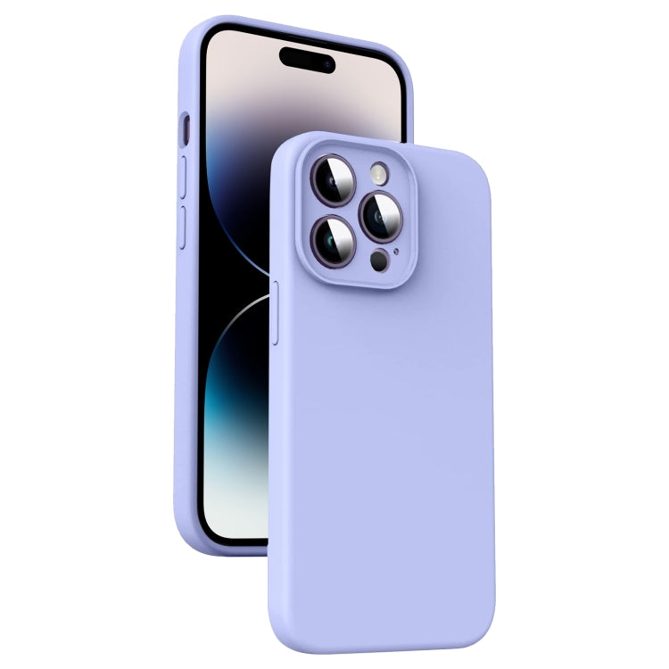 Microfiber Liquid Silicone Shockproof Phone Case, For iPhone 13 Pro Max, For iPhone 13 Pro, For iPhone 13, For iPhone 12