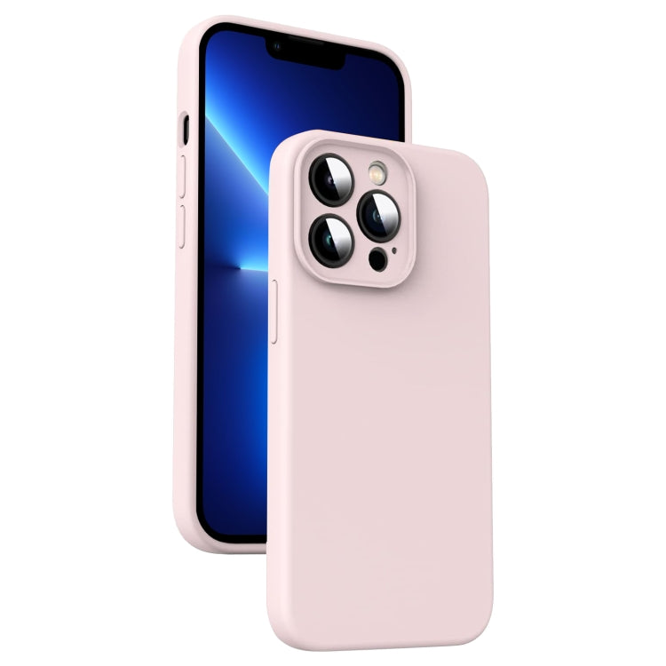 Microfiber Liquid Silicone Shockproof Phone Case, For iPhone 12 Pro Max, For iPhone 12 Pro