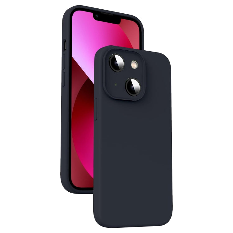 Microfiber Liquid Silicone Shockproof Phone Case, For iPhone 12 Pro Max, For iPhone 12 Pro