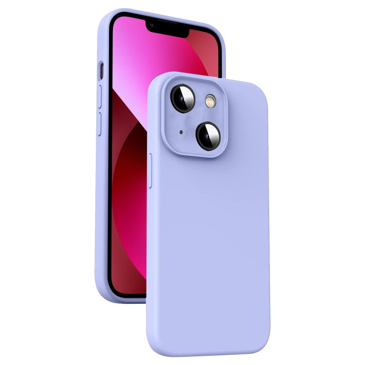 Microfiber Liquid Silicone Shockproof Phone Case, For iPhone 12 Pro Max, For iPhone 12 Pro
