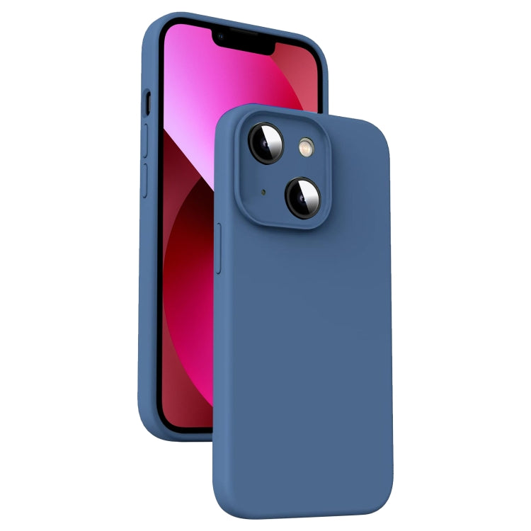 Microfiber Liquid Silicone Shockproof Phone Case, For iPhone 12 Pro Max, For iPhone 12 Pro
