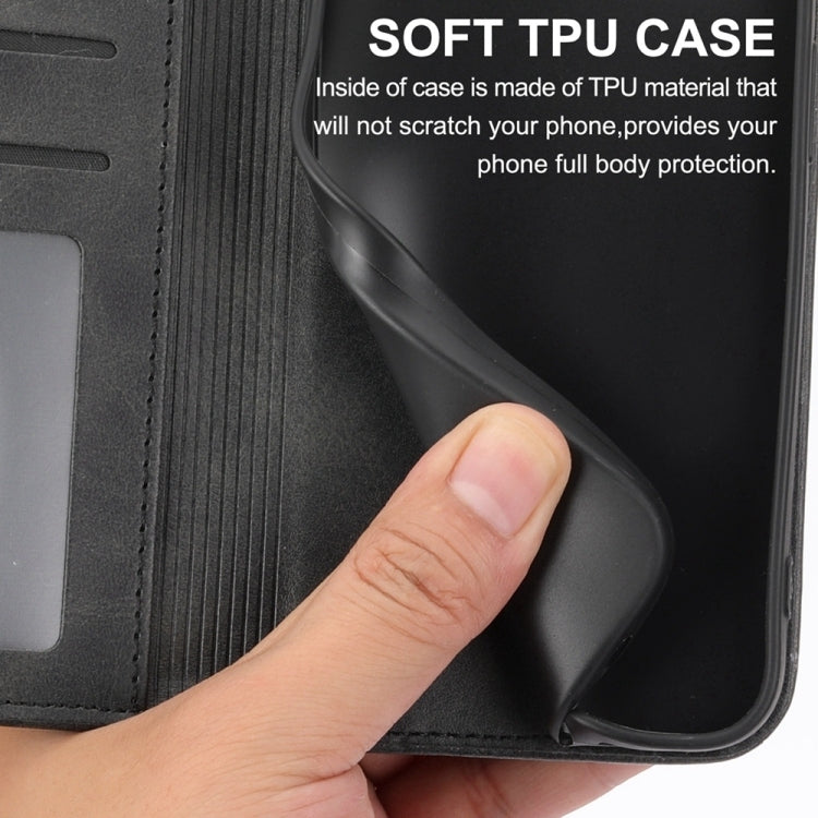 Cubic Grid Calf Texture Magnetic Leather Phone Case, For iPhone 17 Pro Max, For iPhone 17 Pro, For iPhone 17, For iPhone Air
