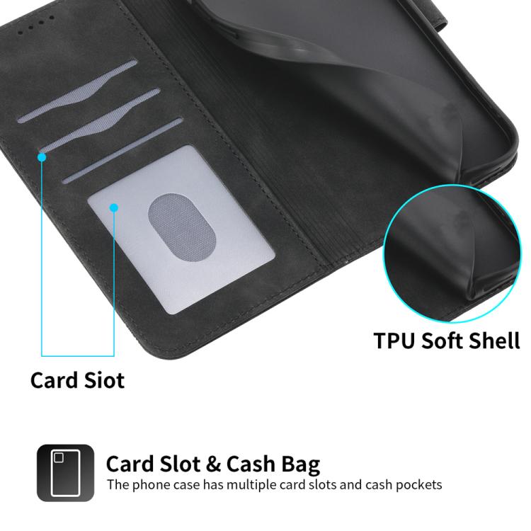 Dierfeng Dream Line TPU Hybrid PU Leather Phone Case, For iPhone 16e, For iPhone 16 Pro Max, For iPhone 16 Pro, For iPhone 16 Plus