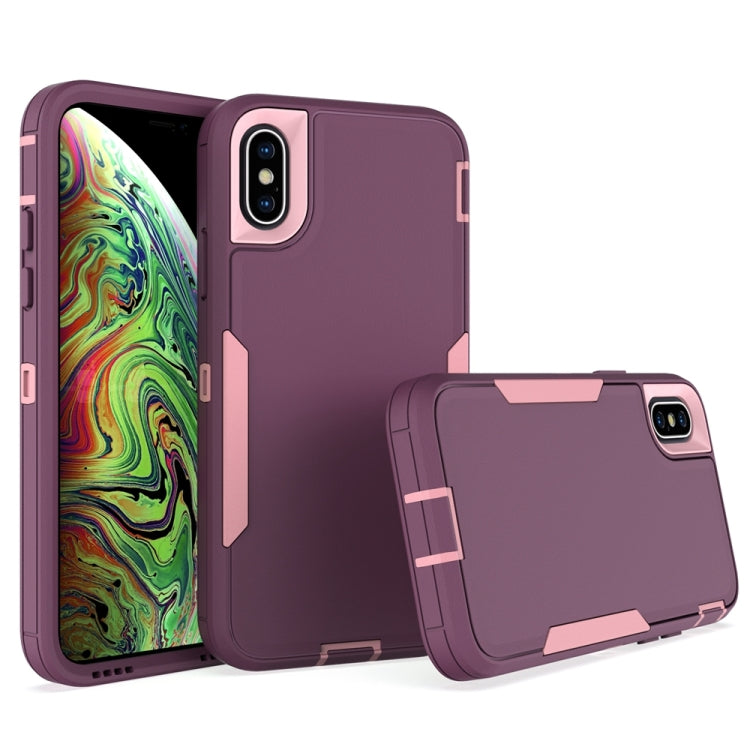 2 in 1 Magnetic PC + TPU Phone Case, For iPhone 11, For iPhone 11 Pro, For iPhone X / XS, For iPhone XR