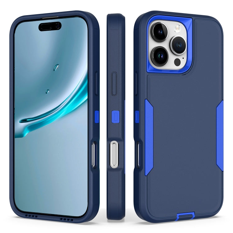 2 in 1 Magnetic PC + TPU Phone Case, For iPhone 16 Pro Max, For iPhone 16 Pro, For iPhone 16 Plus, For iPhone 16
