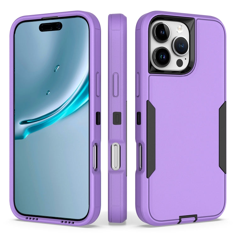 2 in 1 Magnetic PC + TPU Phone Case, For iPhone 16 Pro Max, For iPhone 16 Pro, For iPhone 16 Plus, For iPhone 16