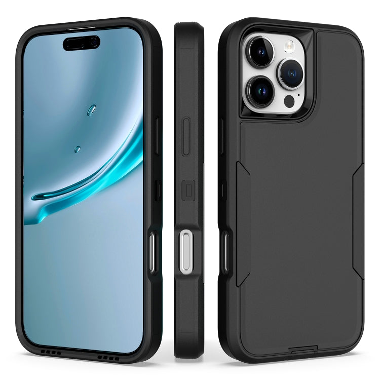 2 in 1 Magnetic PC + TPU Phone Case, For iPhone 16 Pro Max, For iPhone 16 Pro, For iPhone 16 Plus, For iPhone 16
