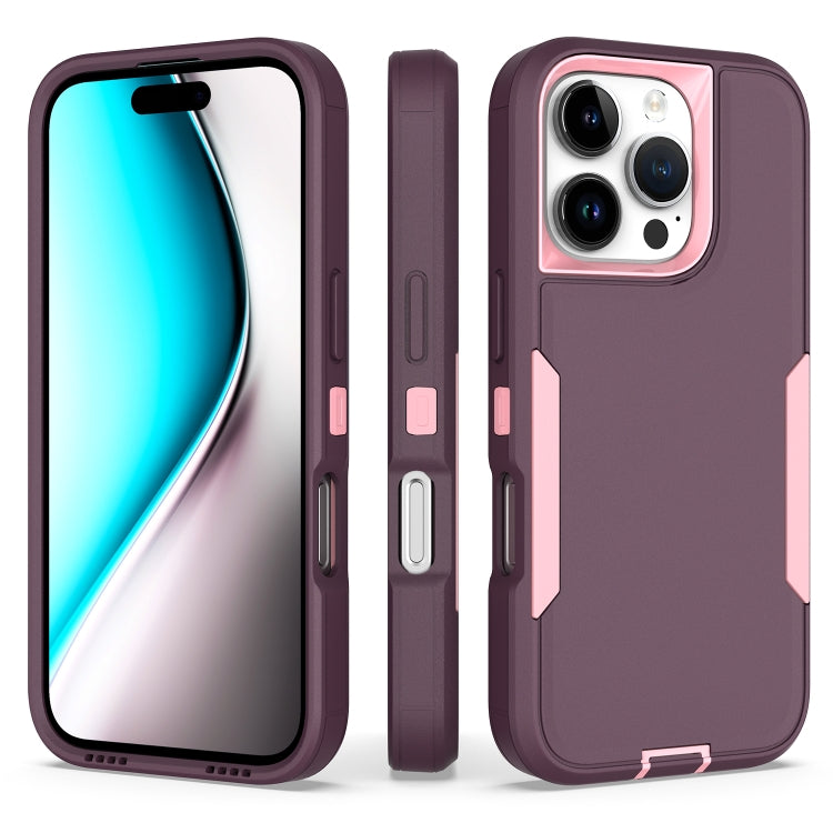 2 in 1 Magnetic PC + TPU Phone Case, For iPhone 16 Pro Max, For iPhone 16 Pro, For iPhone 16 Plus, For iPhone 16
