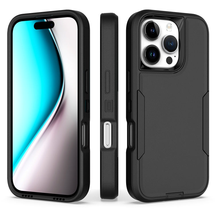 2 in 1 Magnetic PC + TPU Phone Case, For iPhone 16 Pro Max, For iPhone 16 Pro, For iPhone 16 Plus, For iPhone 16