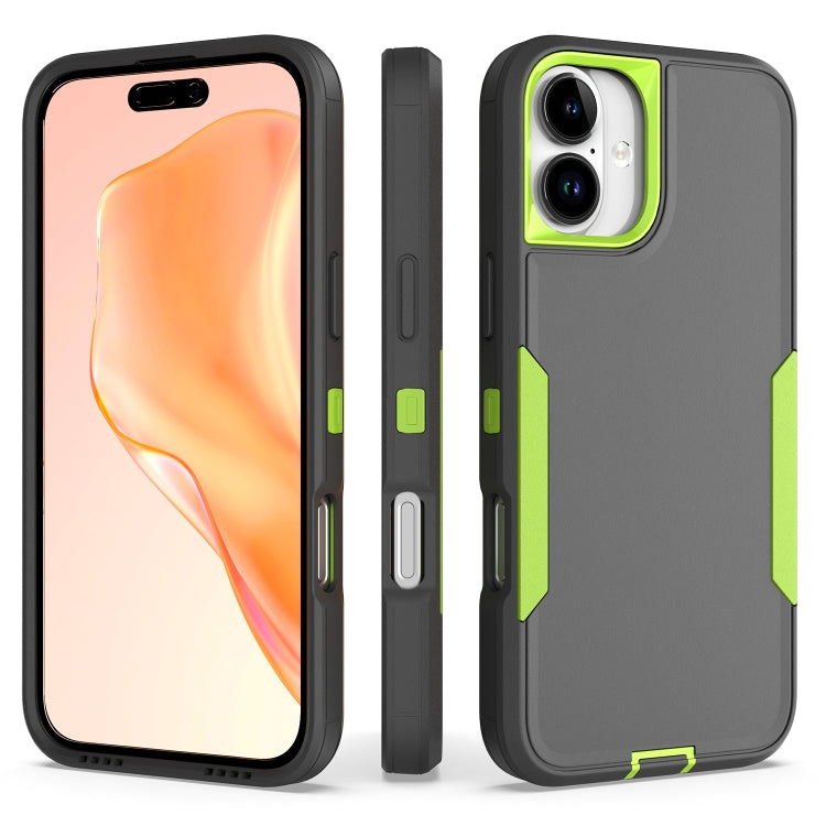 2 in 1 Magnetic PC + TPU Phone Case, For iPhone 16 Pro Max, For iPhone 16 Pro, For iPhone 16 Plus, For iPhone 16