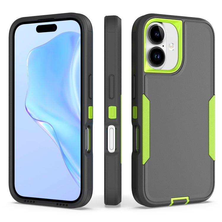 2 in 1 Magnetic PC + TPU Phone Case, For iPhone 16 Pro Max, For iPhone 16 Pro, For iPhone 16 Plus, For iPhone 16