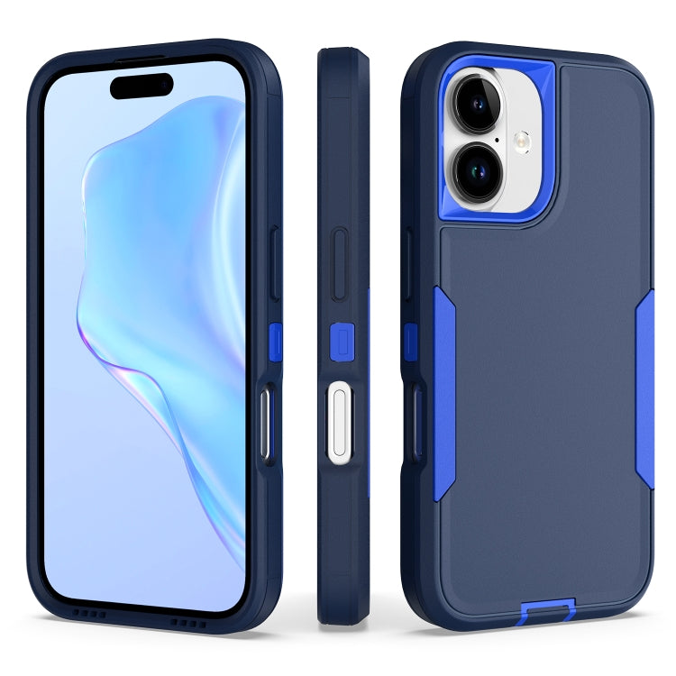 2 in 1 Magnetic PC + TPU Phone Case, For iPhone 16 Pro Max, For iPhone 16 Pro, For iPhone 16 Plus, For iPhone 16