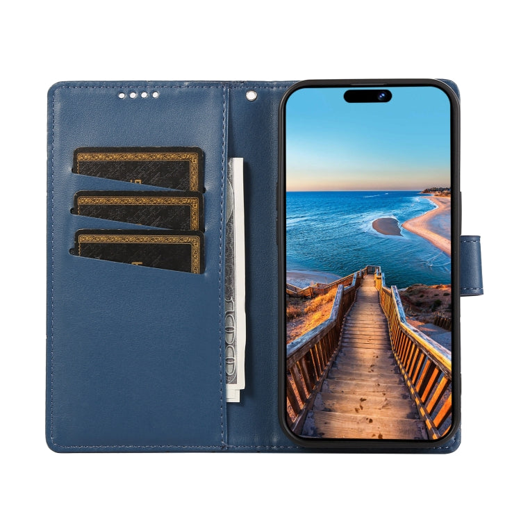 PU Genuine Leather Texture Embossed Line Phone Case, For iPhone 15, For iPhone 14 Plus, For iPhone 14, For iPhone 14 Pro