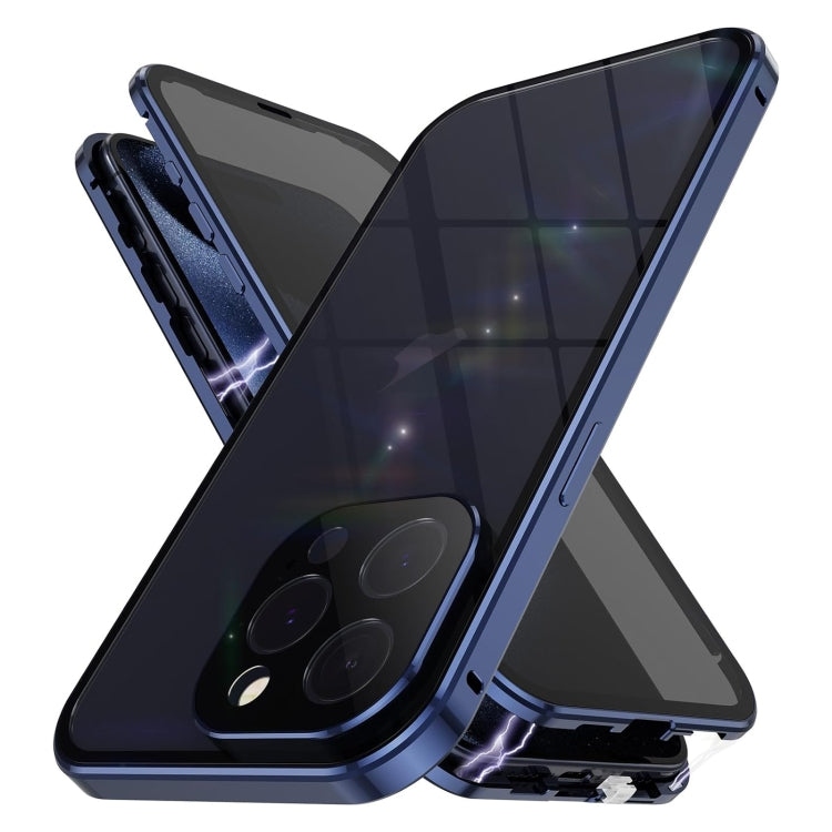 Anti-peeping Magnetic Double-sided Tempered Glass Phone Case, For iPhone 15 Pro Max, For iPhone 15 Pro, For iPhone 15 Plus, For iPhone 15