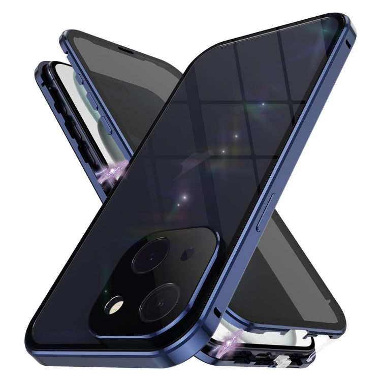 Anti-peeping Magnetic Double-sided Tempered Glass Phone Case, For iPhone 15 Pro Max, For iPhone 15 Pro, For iPhone 15 Plus, For iPhone 15