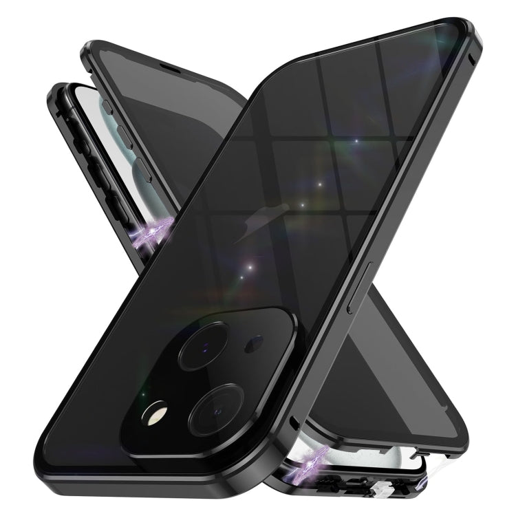 Anti-peeping Magnetic Double-sided Tempered Glass Phone Case, For iPhone 15 Pro Max, For iPhone 15 Pro, For iPhone 15 Plus, For iPhone 15