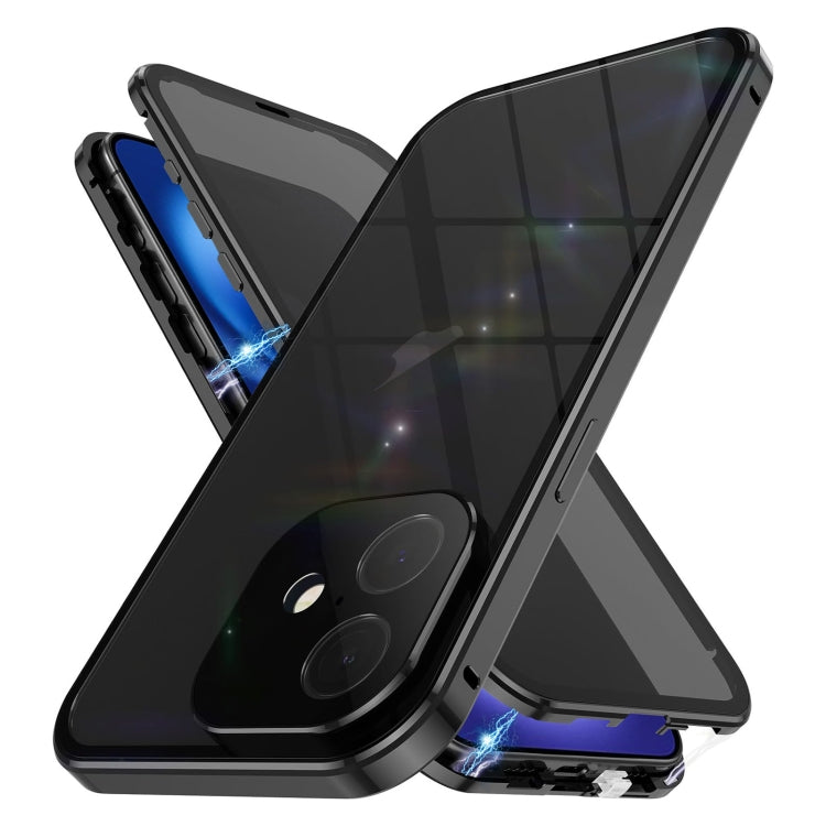 Anti-peeping Magnetic Double-sided Tempered Glass Phone Case, For iPhone 16 Pro Max, For iPhone 16 Pro, For iPhone 16 Plus, For iPhone 16