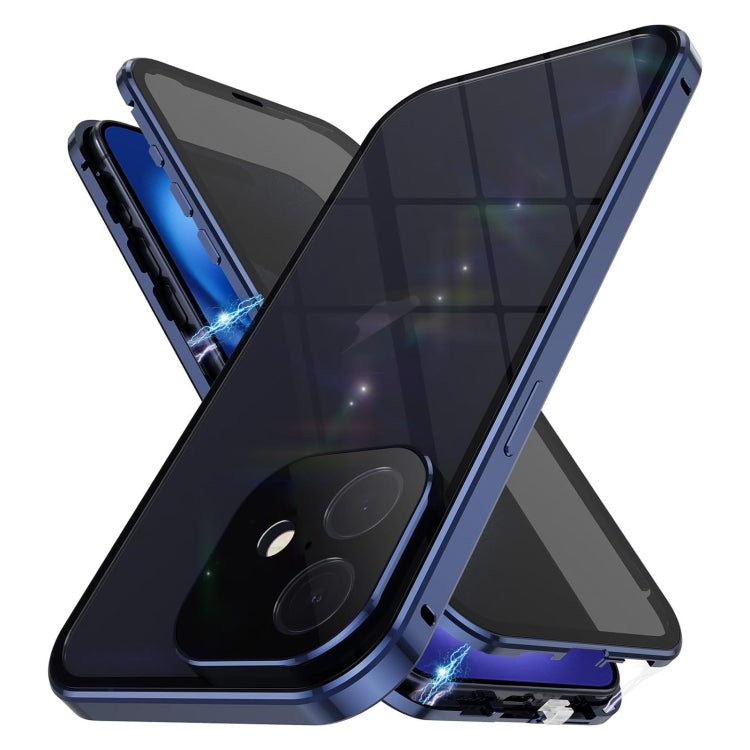 Anti-peeping Magnetic Double-sided Tempered Glass Phone Case, For iPhone 16 Pro Max, For iPhone 16 Pro, For iPhone 16 Plus, For iPhone 16