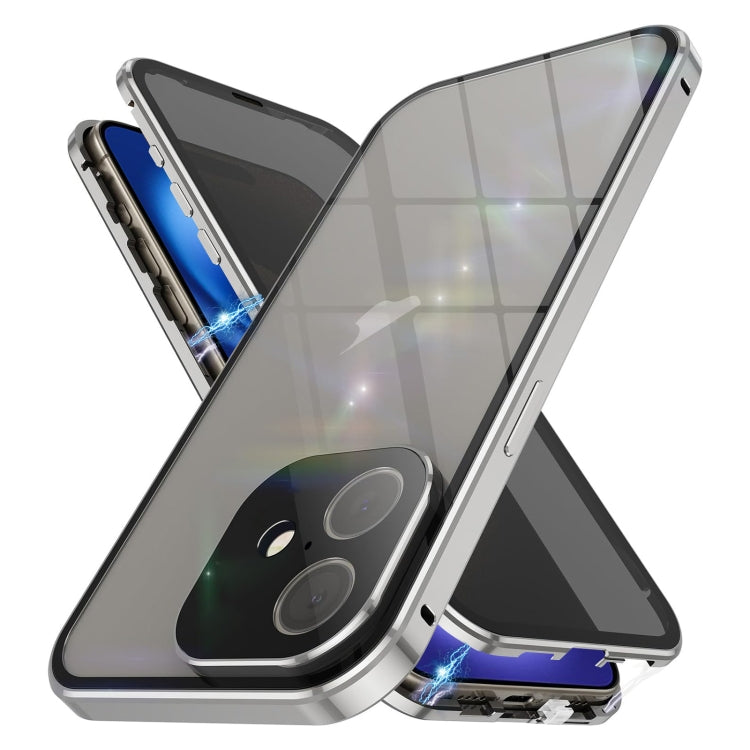Anti-peeping Magnetic Double-sided Tempered Glass Phone Case, For iPhone 16 Pro Max, For iPhone 16 Pro, For iPhone 16 Plus, For iPhone 16