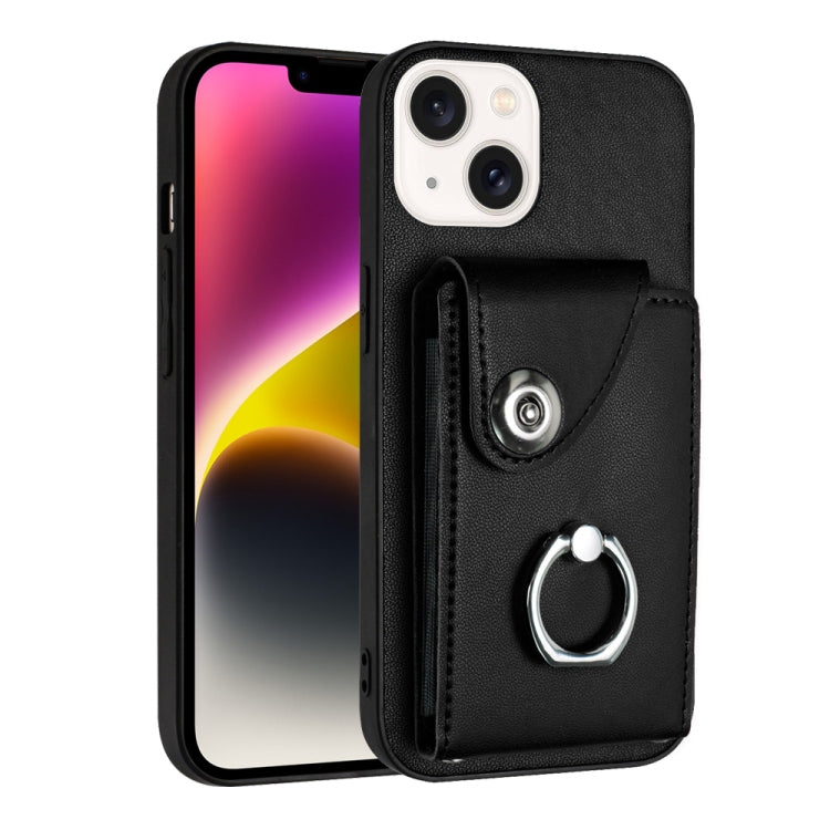 Organ Card Bag Ring Holder Phone Case, For iPhone 16, For iPhone 15 Pro Max, For iPhone 15 Pro, For iPhone 15 Plus