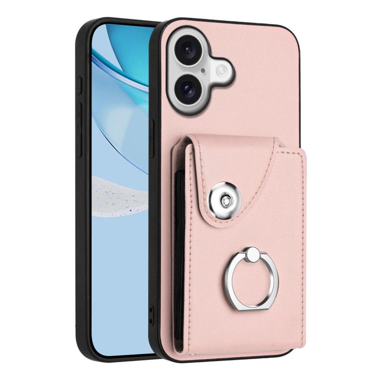 Organ Card Bag Ring Holder Phone Case, For iPhone 17 Pro Max, For iPhone 17 Pro, For iPhone 17, For iPhone Air