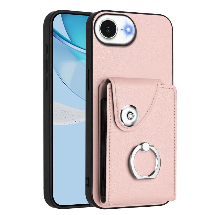 Organ Card Bag Ring Holder Phone Case, For iPhone 17 Pro Max, For iPhone 17 Pro, For iPhone 17, For iPhone Air