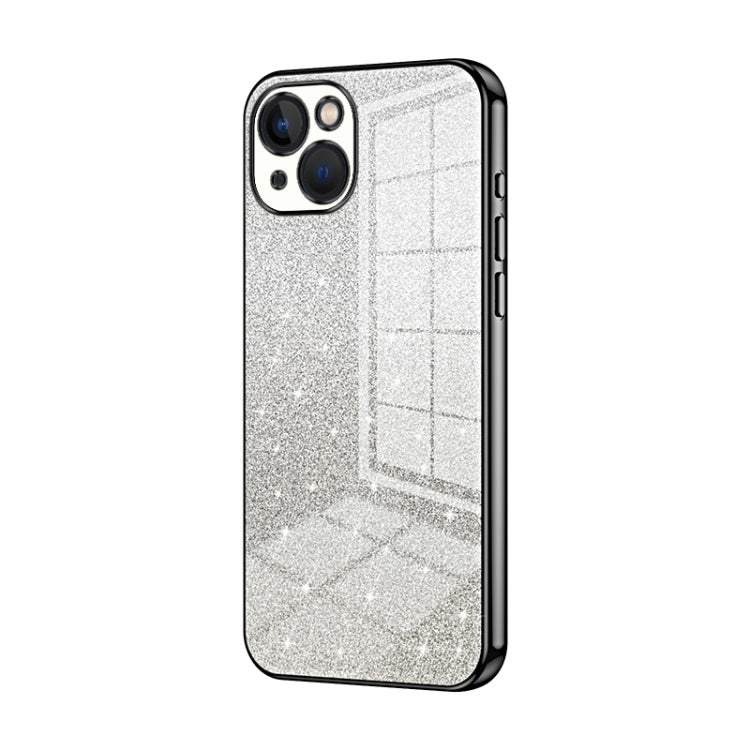 Gradient Glitter Powder Electroplated Phone Case, For iPhone 13 Pro Max, For iPhone 13 Pro, For iPhone 13