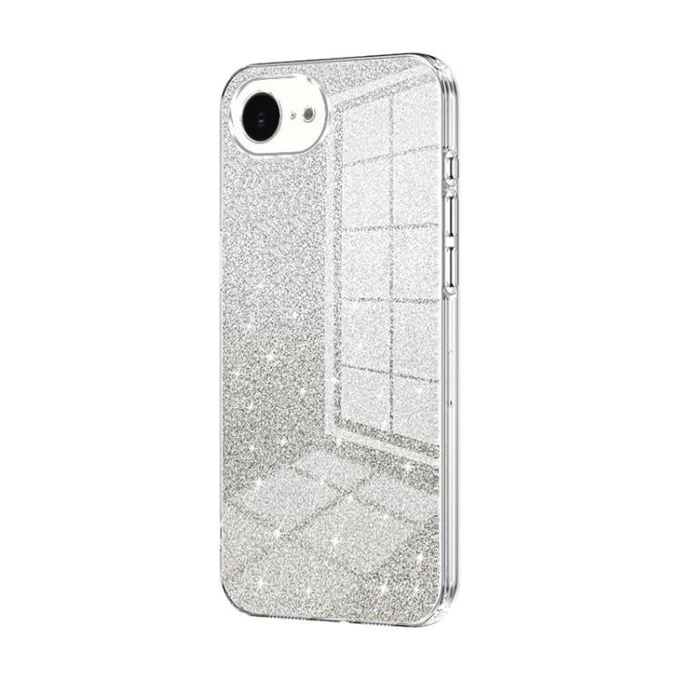 Gradient Glitter Powder Electroplated Phone Case, For iPhone Air, For iPhone 16e, For iPhone 16 Pro Max