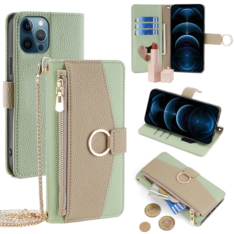 Crossbody Litchi Texture Leather Phone Case, For iPhone 12 Pro Max, For iPhone SE 2020 / 8 / 7, For iPhone 11 Pro Max, For iPhone 11