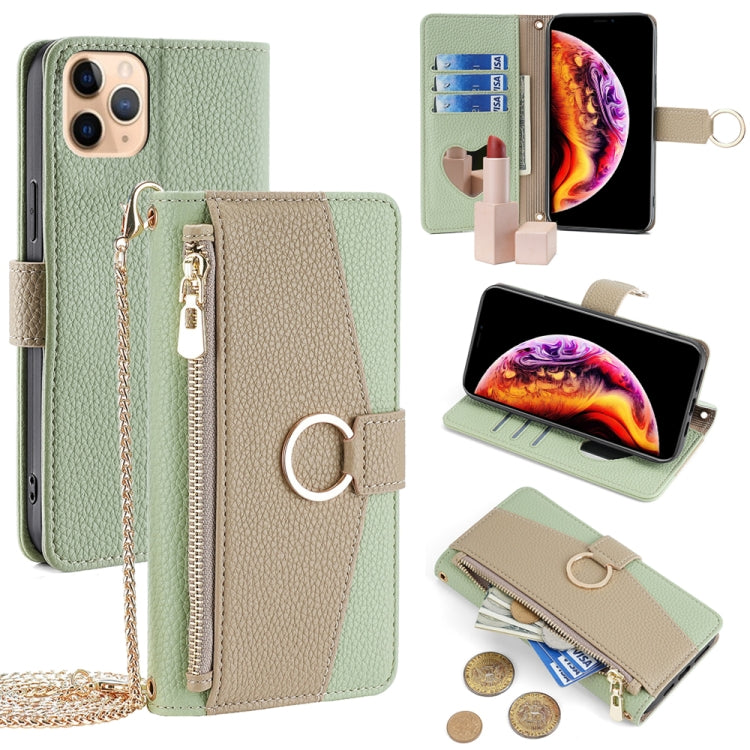 Crossbody Litchi Texture Leather Phone Case, For iPhone 12 Pro Max, For iPhone SE 2020 / 8 / 7, For iPhone 11 Pro Max, For iPhone 11