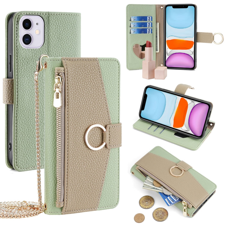 Crossbody Litchi Texture Leather Phone Case, For iPhone 12 Pro Max, For iPhone SE 2020 / 8 / 7, For iPhone 11 Pro Max, For iPhone 11