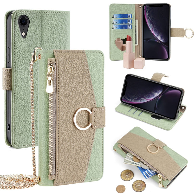 Crossbody Litchi Texture Leather Phone Case, For iPhone 11 Pro, For iPhone X / XS, For iPhone XR, For iPhone XS Max