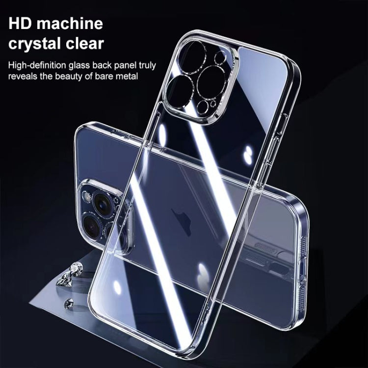 Integrated Ultra-thin Crystal Glass Phone Case, For iPhone 15 Pro Max, For iPhone 15 Pro, For iPhone 15 Plus, For iPhone 15, For iPhone 14 Plus, For iPhone 14, For iPhone 14 Pro, For iPhone 14 Pro Max, For iPhone 13 Pro Max, For iPhone 13 Pro...