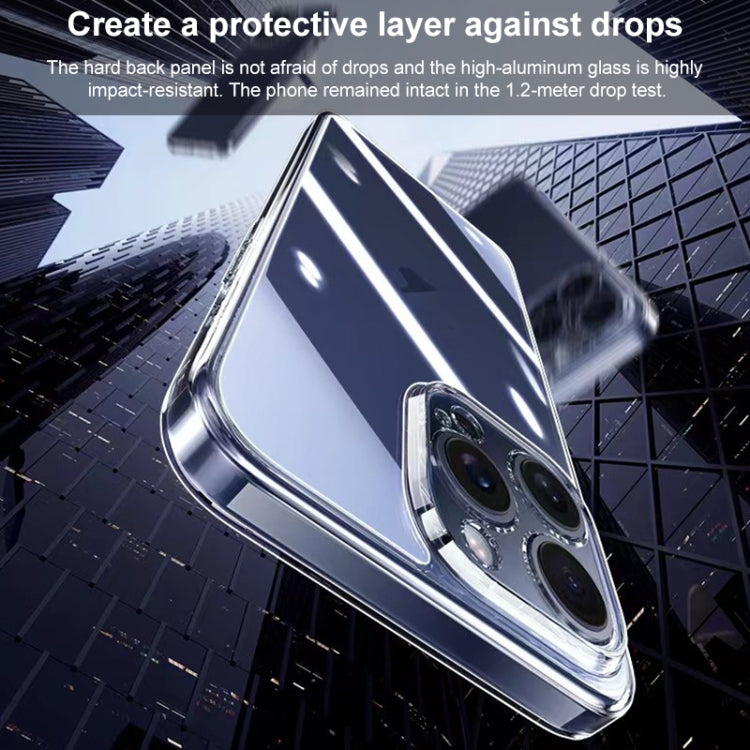 Integrated Ultra-thin Crystal Glass Phone Case, For iPhone 15 Pro Max, For iPhone 15 Pro, For iPhone 15 Plus, For iPhone 15, For iPhone 14 Plus, For iPhone 14, For iPhone 14 Pro, For iPhone 14 Pro Max, For iPhone 13 Pro Max, For iPhone 13 Pro...
