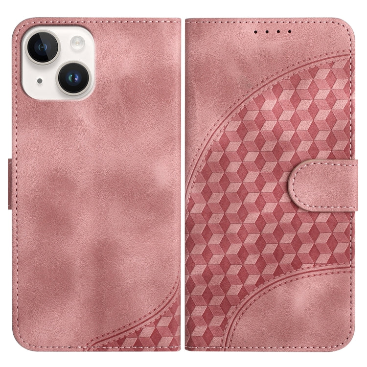 YX0060 Elephant Head Embossed Phone Leather Case with Lanyard, For iPhone 13 mini, For iPhone 12/12 Pro, For iPhone 12 Pro Max