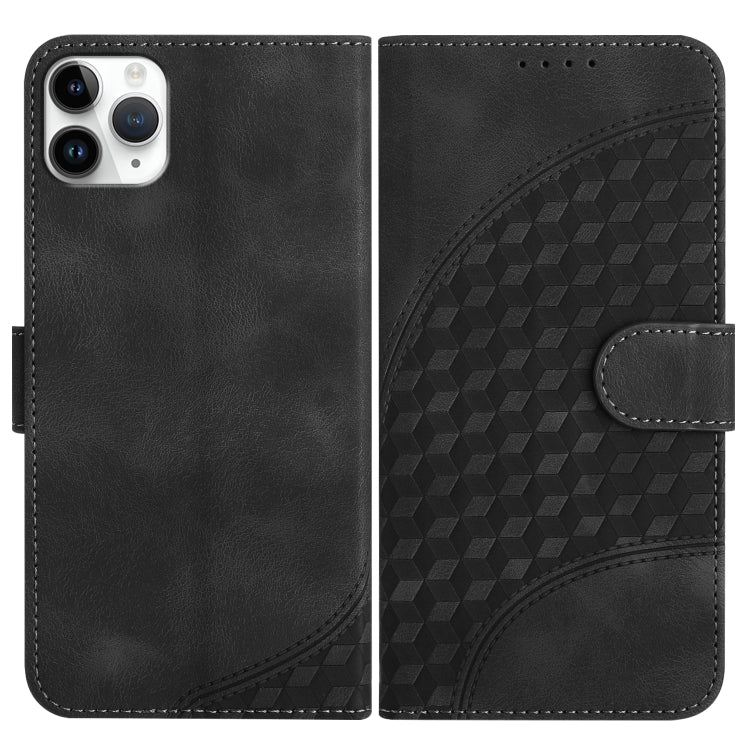 YX0060 Elephant Head Embossed Phone Leather Case with Lanyard, For iPhone 12 mini, For iPhone 11 Pro Max, For iPhone 11