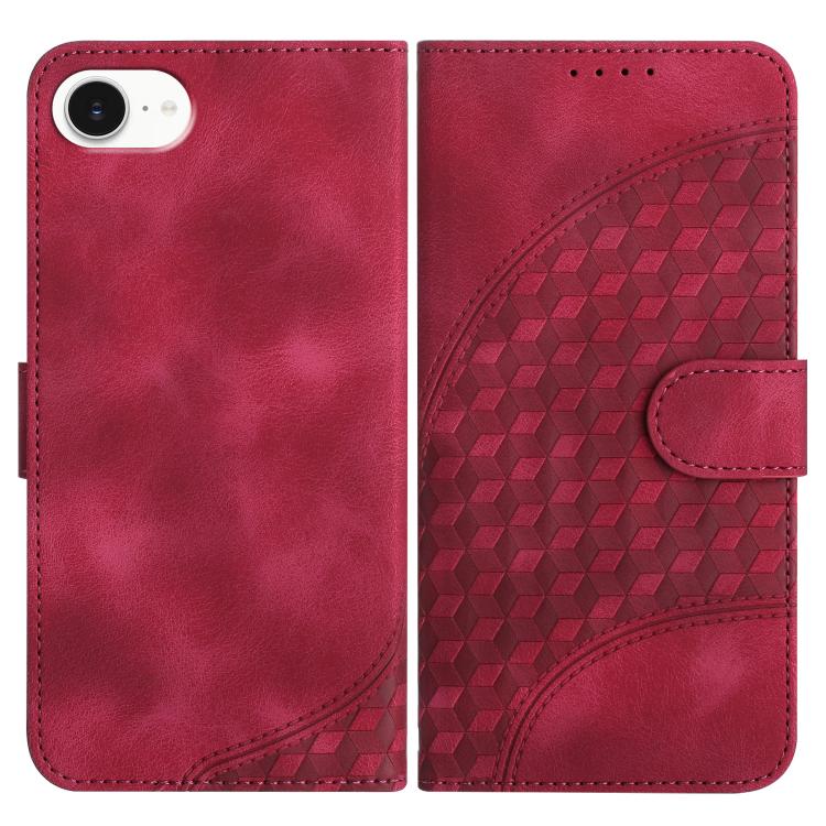YX0060 Elephant Head Embossed Phone Leather Case with Lanyard, For iPhone 17 Pro Max, For iPhone 17 Pro, For iPhone 17