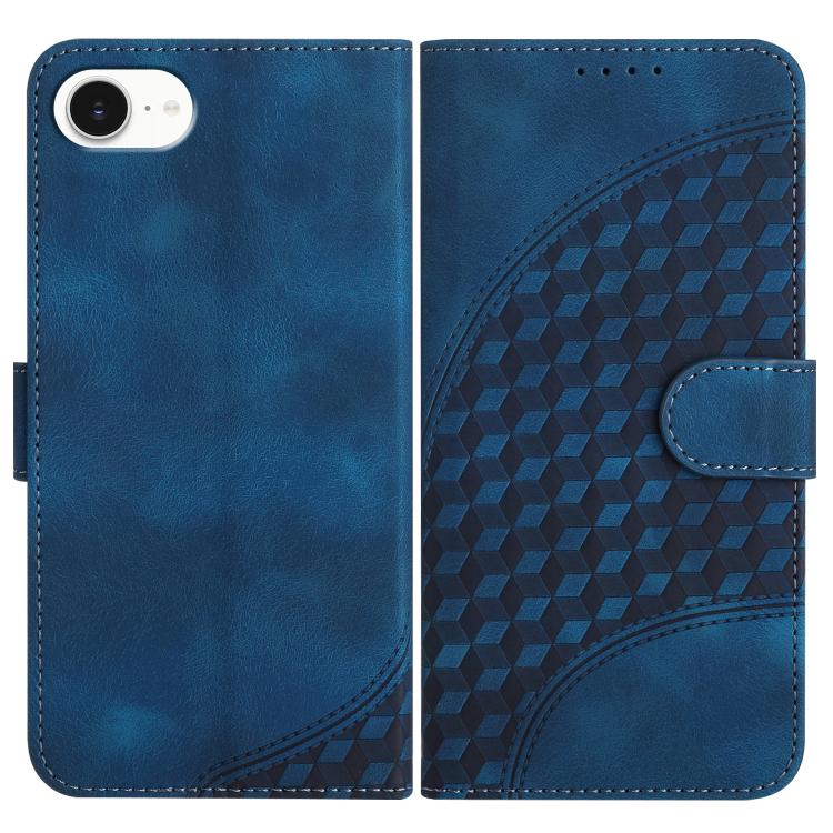 YX0060 Elephant Head Embossed Phone Leather Case with Lanyard, For iPhone 17 Pro Max, For iPhone 17 Pro, For iPhone 17
