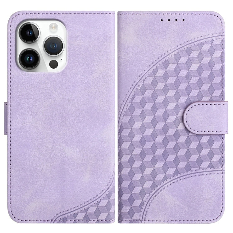 YX0060 Elephant Head Embossed Phone Leather Case with Lanyard, For iPhone 17 Air, iPhone 16e, For iPhone 16 Pro Max