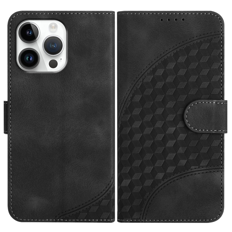 YX0060 Elephant Head Embossed Phone Leather Case with Lanyard, For iPhone 17 Air, iPhone 16e, For iPhone 16 Pro Max