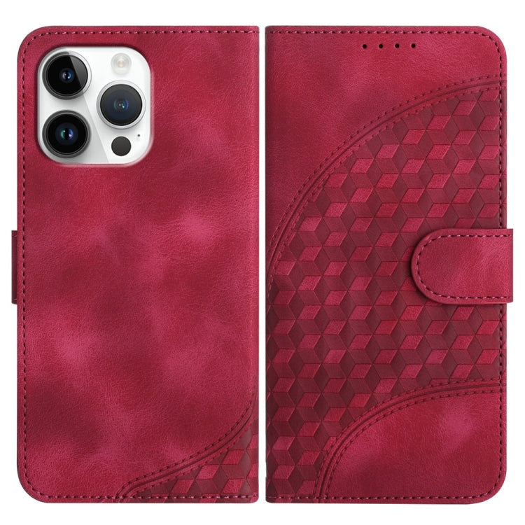 YX0060 Elephant Head Embossed Phone Leather Case with Lanyard, For iPhone 17 Air, iPhone 16e, For iPhone 16 Pro Max